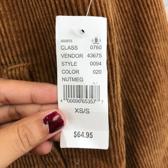 New PacSun Womens Corduroy Sherpa-Lined Jacket XS/S - Picture 5 of 14